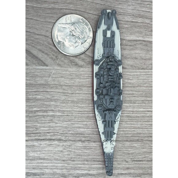 Micro Machines Military Battleship Boat Terror Troops Vintage Galoob - Picture 6 of 6